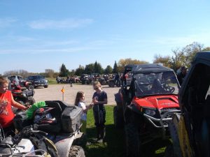 Photo of the annual poker derby in Piney Manitoba