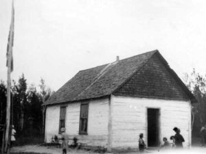 Historical photo of the Wampum GReen Valley School