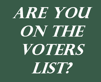 The RM of Piney Voters List is open for changes or revisions.