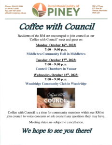 Coffee with Council October 2023