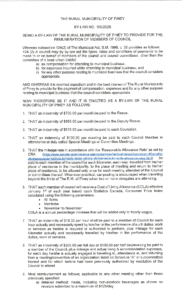 ByLaw 160 2025 Council Remuneration