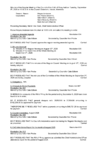 Minutes of the Regular Meeting 2025-09-09