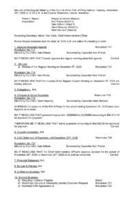 Minutes of the Regular Meeting 2025-12-23