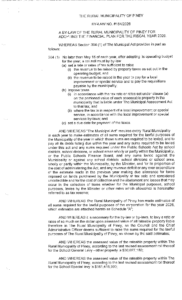By-Law 164-2026 Adopting the Finanical Plan for the Fiscal Year 2026